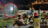 Nocny wypadek przy moście. Zginęło czterech młodych mężczyzn 