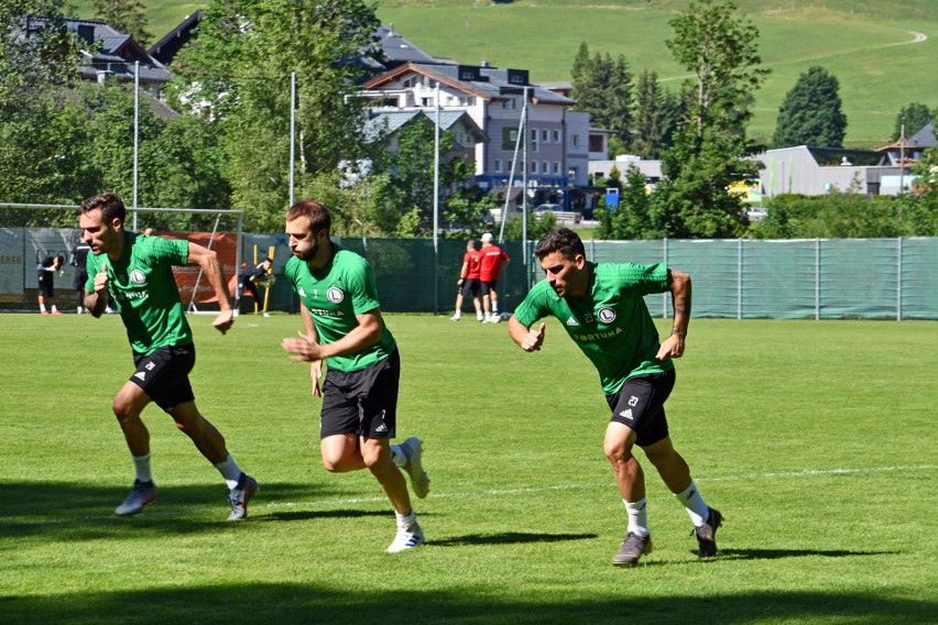 Legia w Leogang. Przedpołudniowe manewry. Carlitos w pełnym treningu [GALERIA]