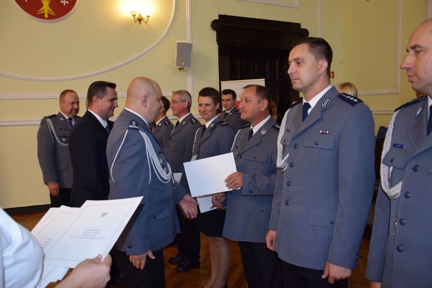 We wtorek Święto Policji obchodzono w Komendzie Miejskiej...