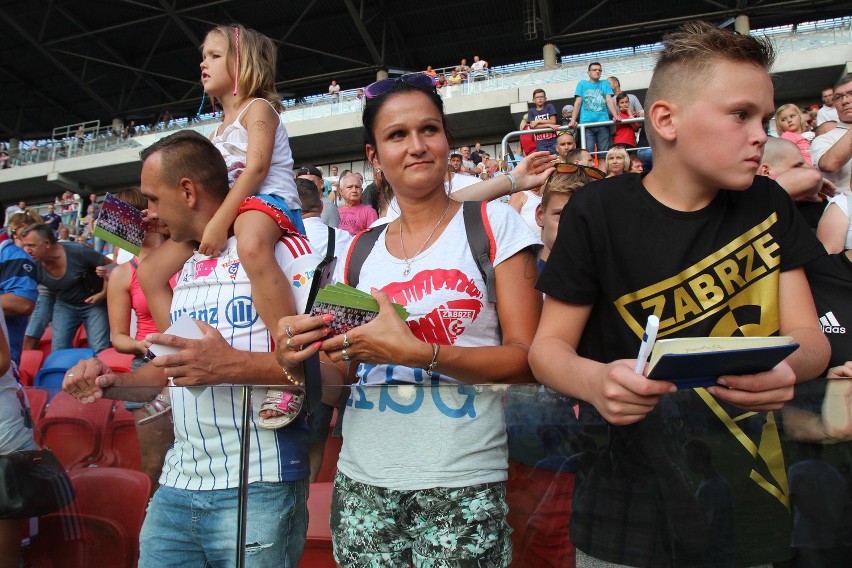 Prezydent Zabrza wygwizdana na prezentacji Górnika