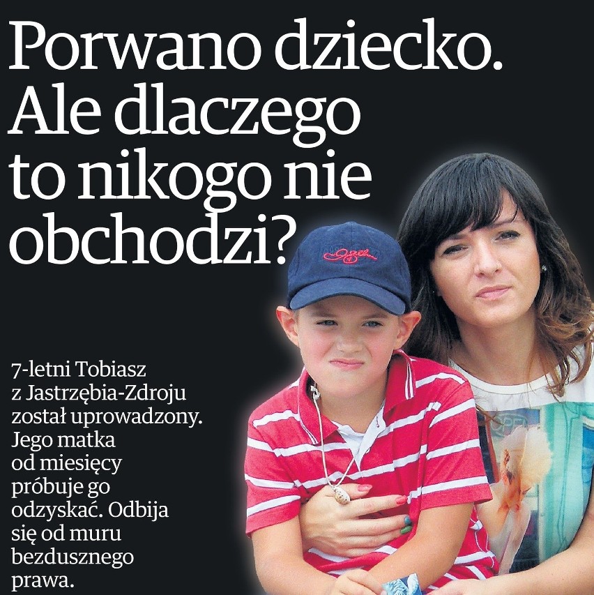 7-letni Tobiasz z Jastrzębia-Zdroju został uprowadzony. Jego...
