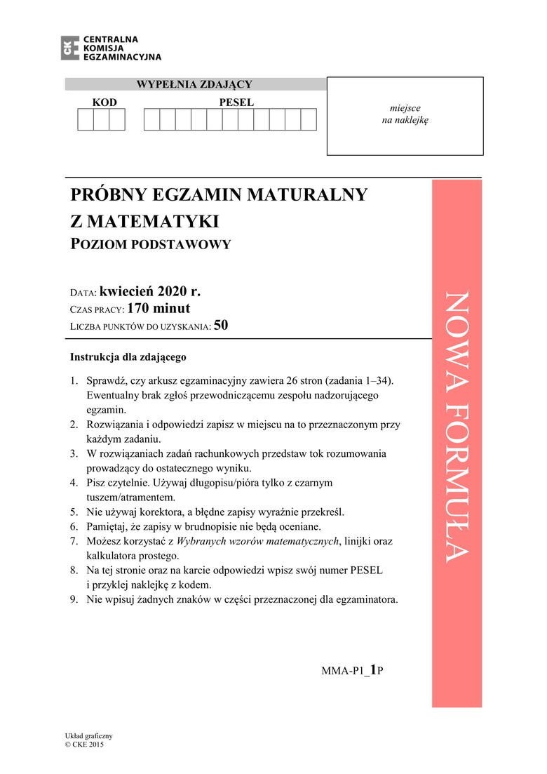 Matura próbna 2020 - chemia 8.04.2020. ARKUSZ CKE. Jakie pytania na maturze  online z chemii na poziomie rozszerzonym? Kiedy wyniki? | Dziennik Bałtycki