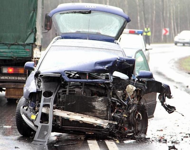 Dwa wypadki na drodze śmierci