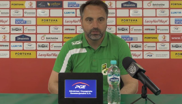Trener GKS Bełchatów o spadku do 2 ligi: Cud dwa razy się nie zdarza