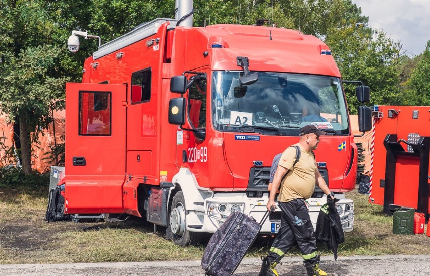 Strażacy wracając do Polski przejadą ponad 1,76 tys. km.