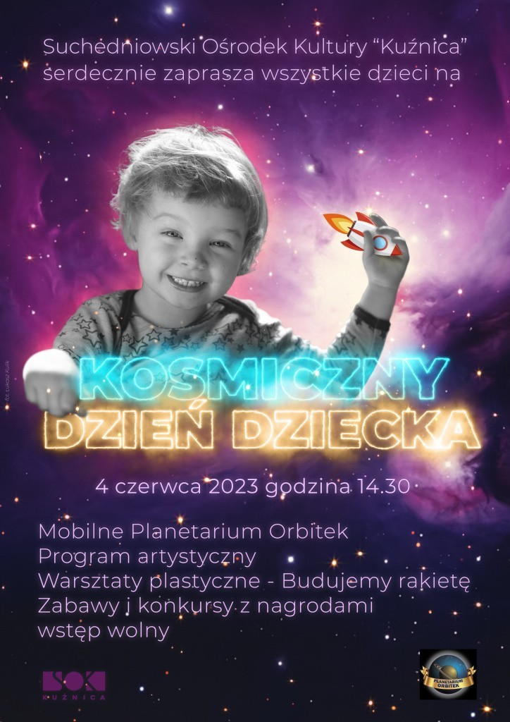 "Kosmiczny Dzień Dziecka" w suchedniowskiej Kuźnicy.