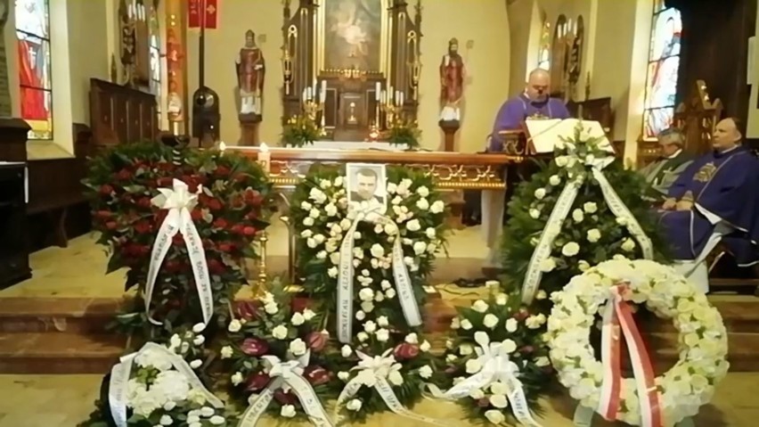 Uroczystości pogrzebowe odbyły się w sobotę w kościele...