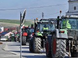 Protest rolników w Wodzisławiu. Od wczesnych godzin porannych pojawiły się utrudnienia w ruchu