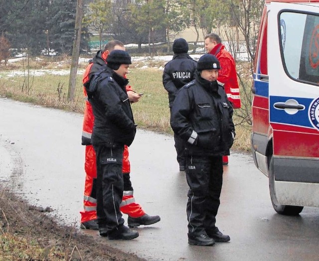 Policjanci w Racławicach