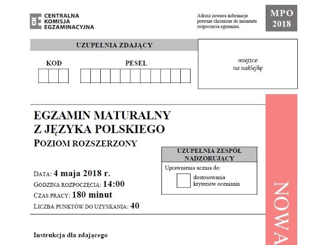 Matura 2018 język polski poziom rozszerzony. Matura z języka polskiego 2018  poziom rozszerzony 4.05.2018 [arkusze, odpowiedzi, rozwiązania] | Dziennik  Bałtycki