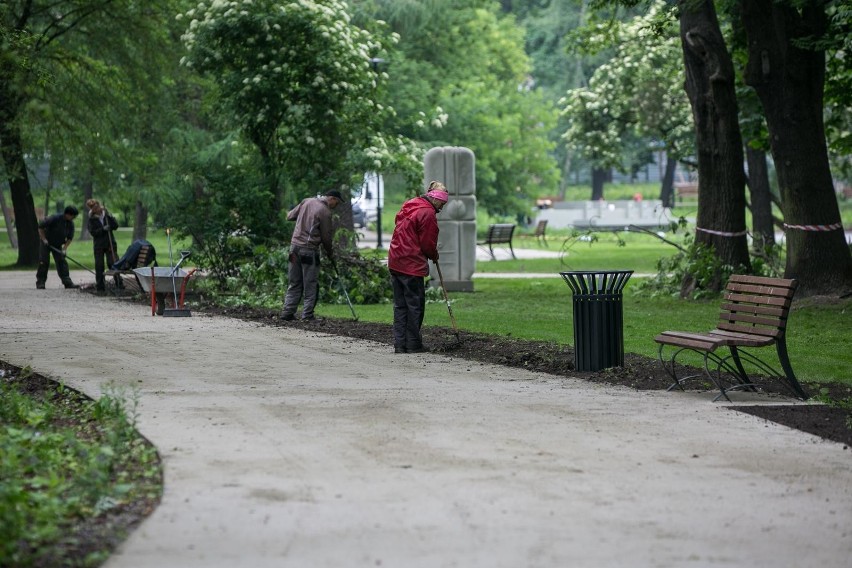 Park Krakowski po remoncie wygląda znakomicie. Zobacz EFEKT...