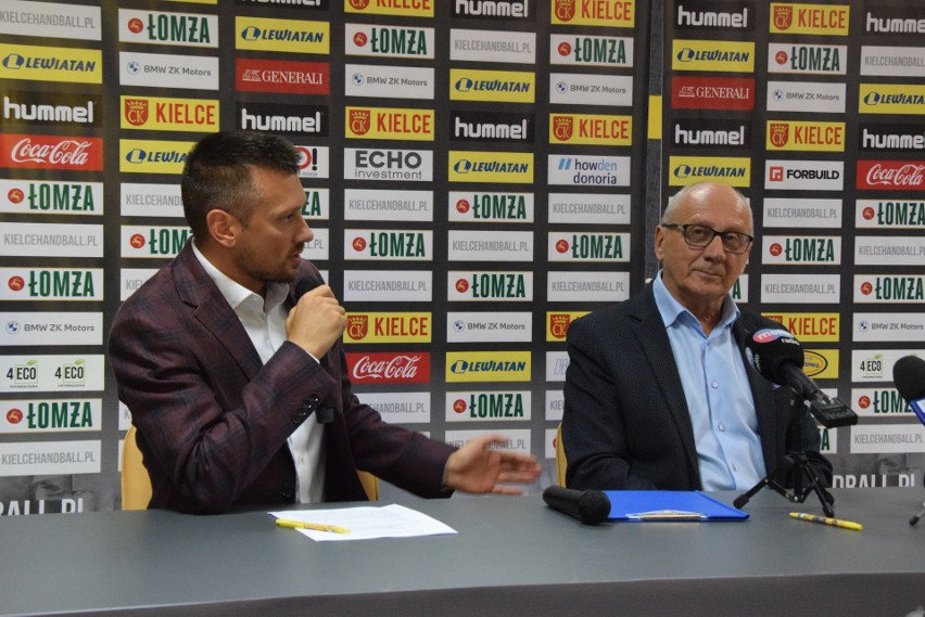 Łomża Vive Kielce przedstawiło nowych sponsorów i podpisało nowe umowy ze "starymi". Wszyscy będą na strojach. Zobacz kto to [ZDJĘCIA]