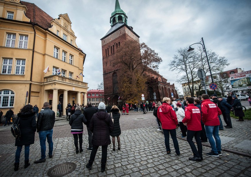 Pogrzeb Stefana Strzałkowskiego w Białogardzie