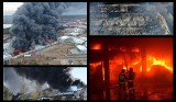 Dzień Strażaka 2022. Największe pożary w województwie świętokrzyskim. Zobacz, jak żywioł wyrządzał milionowe straty. Zdjęcia