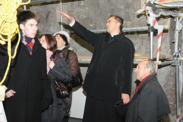 O pracach konserwatorskich w katedrze mówił również ksiądz Andrzej Rusak, diecezjalny konserwator zabytków.