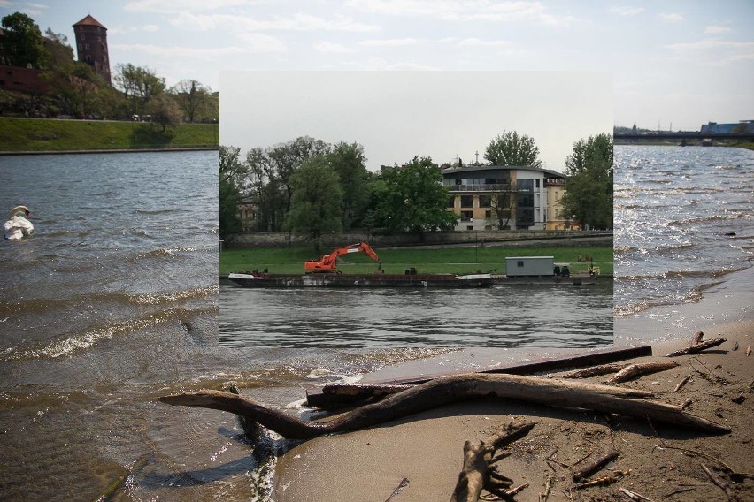 Kraków. Protestują w obronie plaży pod Wawelem [WIDEO]