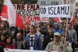 Nie chcemy islamizacji - głosili manifestujący w Opolu [zdjęcia, film]