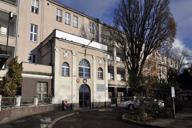 Budynek szpitala przy ul. Klinicznej w Gdańsku