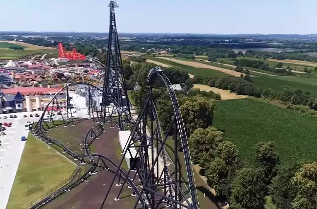 Hyperion - nowy mega coaster w Energylandii już otwarty. To najwyższy i najszybszy mega coaster w Europie WIDEO