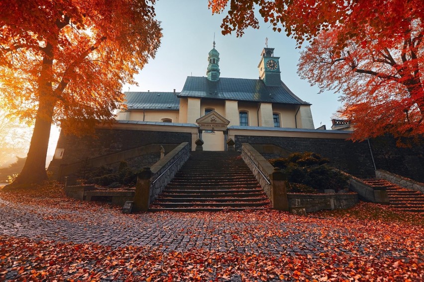 Jesień na Górze Świętej Anny jest zachwycająca.