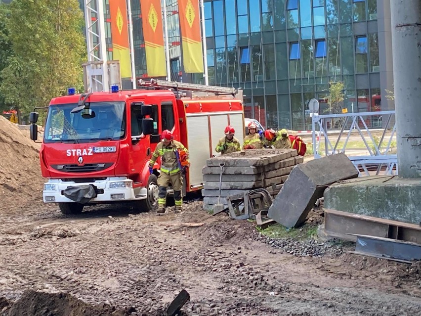 Akcja strażaków na poznańskim dworcu kolejowym. Co się...