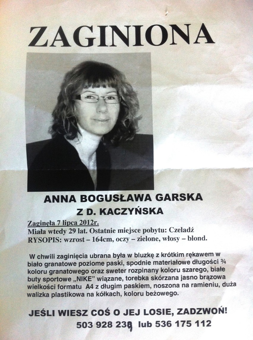 Zaginiona Anna Garska - poszukują jej rodzice