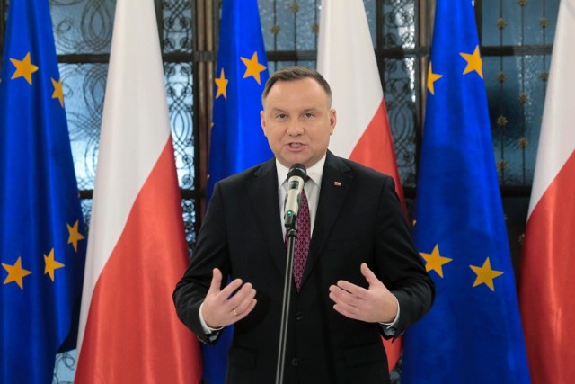 Wybory prezydenckie 2020. Prezydent Andrzej Duda ogłosił swój start