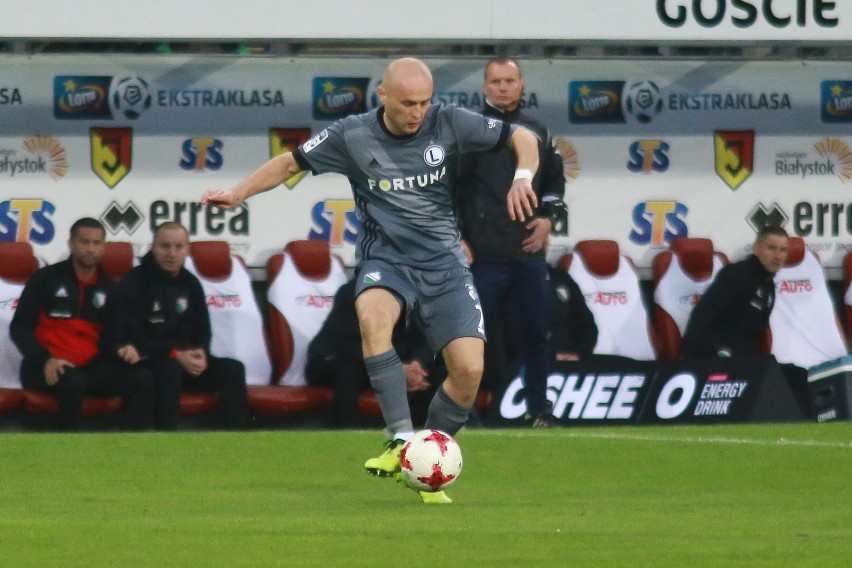 Jagiellonia - Legia 1:0. Petarda Cernycha dała zwycięstwo...