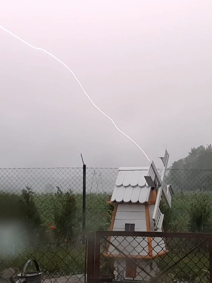 Burza na Kujawach. Zdjęcia naszych Czytelników