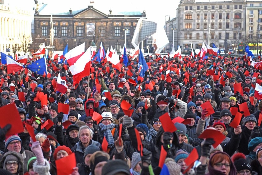 Poznań znów manifestował w obronie demokracji