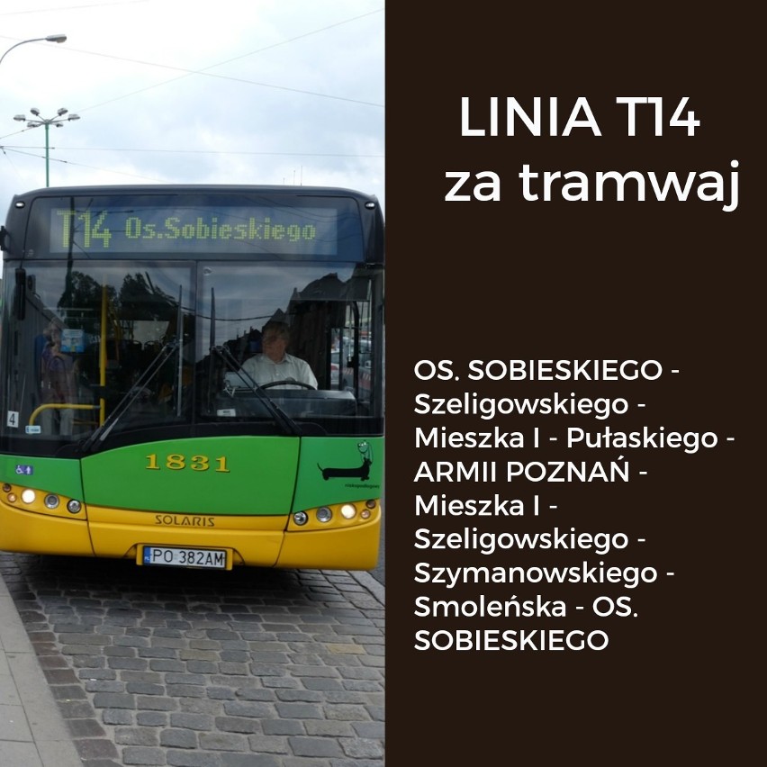 Od 27 lipca do 31 sierpnia tramwaje nie będą jeździć trasą...