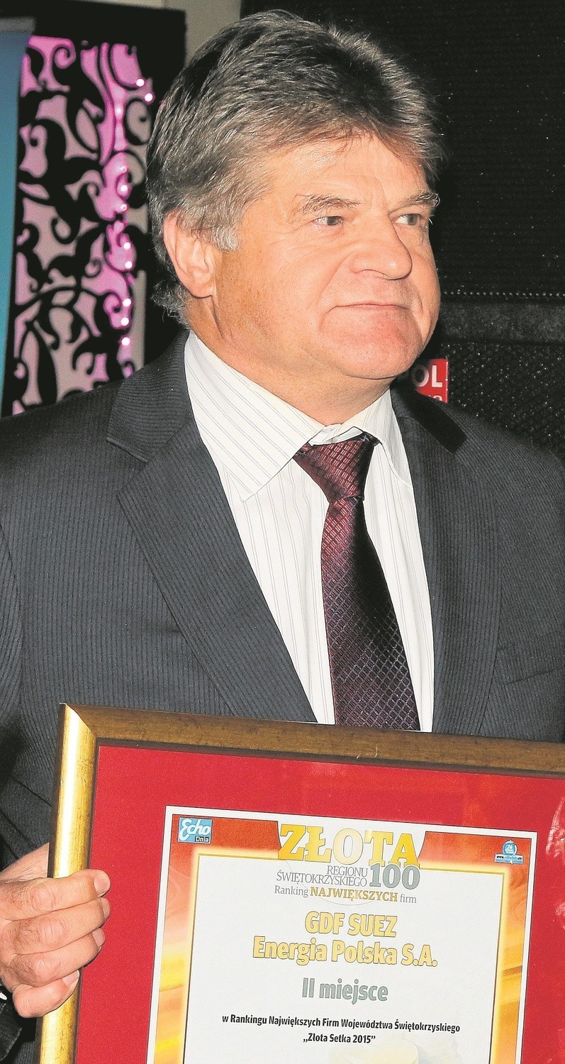 Mieczysław Kobylarz, dyrektor w GDF SUEZ Energia Polska.