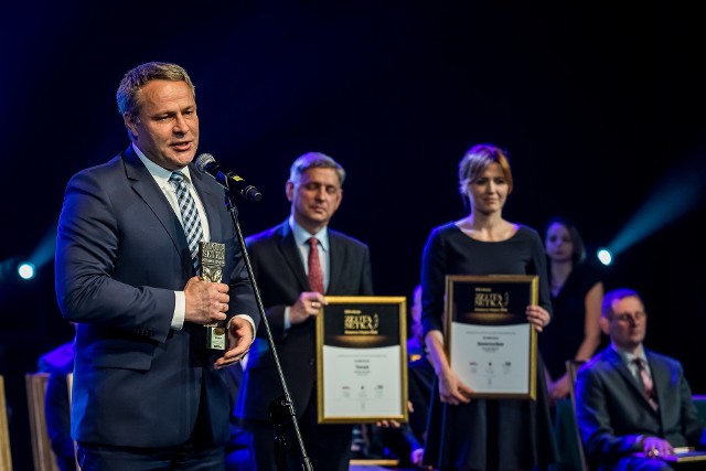 Zeszłoroczni laureaci. Wtedy samorządy oceniały firmy. W tym roku miasta i gminy mogą zgłosić się same i pochwalić różnymi inicjatywami dla przedsiębiorczości. Oceni ich kapituła