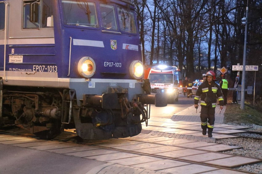 Śmiertelne potrącenie przez pociąg we Wrocławiu