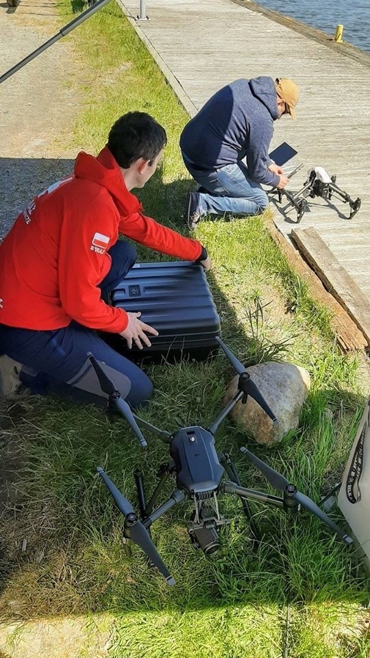 Poszukiwania zaginionych. Kolejna doba akcji na Zalewie Szczecińskim 