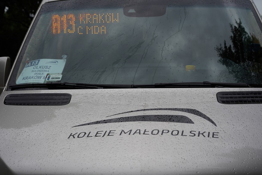 Minibusy Kolei Małopolskich są wyposażone w elektroniczne...