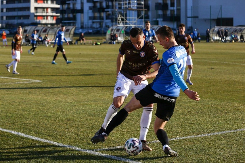 19.3.2022, Kraków: mecz II ligi Garbarnia - Hutnik