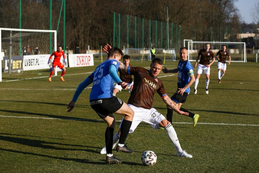 19.3.2022, Kraków: mecz II ligi Garbarnia - Hutnik