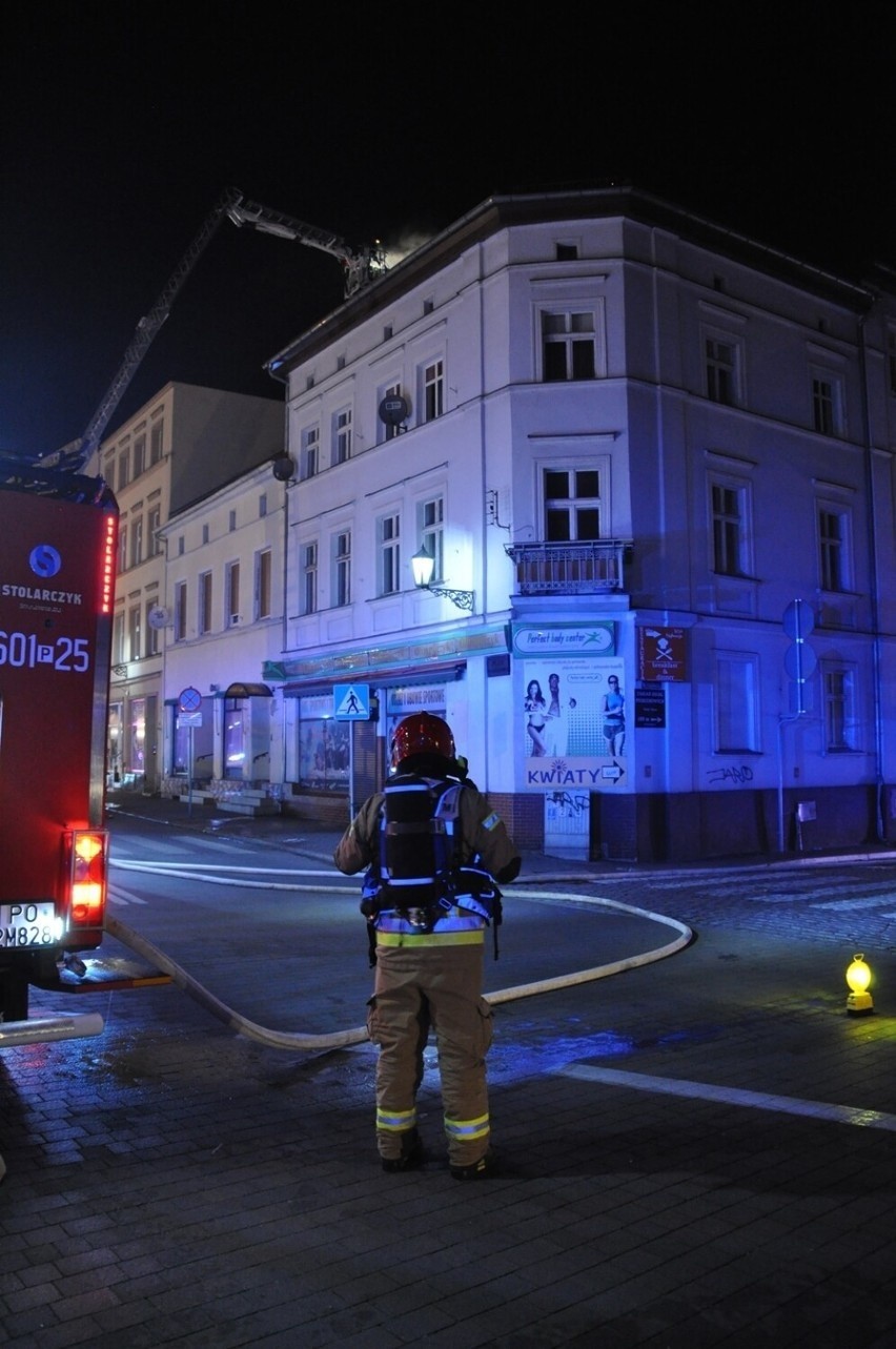 Pożar wyglądał groźnie, spaleniu uległo 50 metrów...