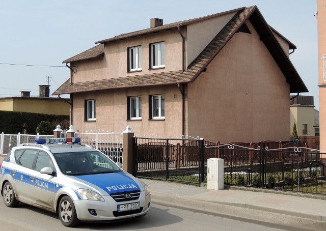 Policja w Lubawie w dzielnicy, w której dokonano makabrycznego odkrycia