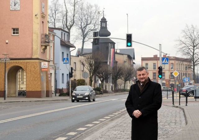 Krzysztof Nowak, burmistrz Miasteczka Śląskiego