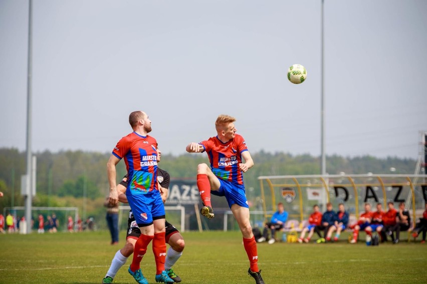 Mecz IV ligi MOSP Białystok - Warmia Grajewo