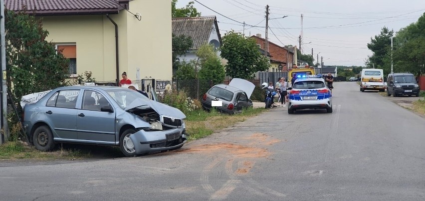 Wypadek w Okrajszowie (gm. Radomsko). Jedna osoba ranna