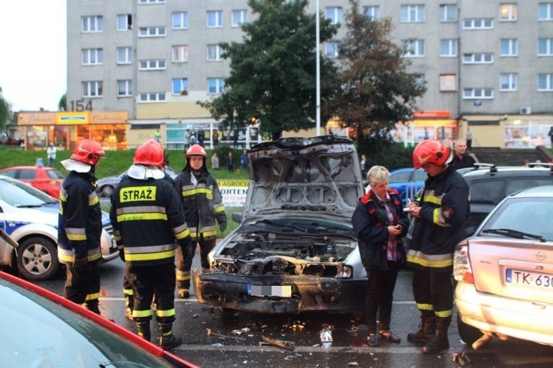 Kraksa na Sandomierskiej w Kielcach