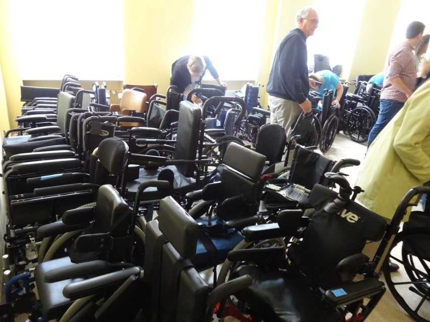 Wózki inwalidzkie trafią do potrzebujących