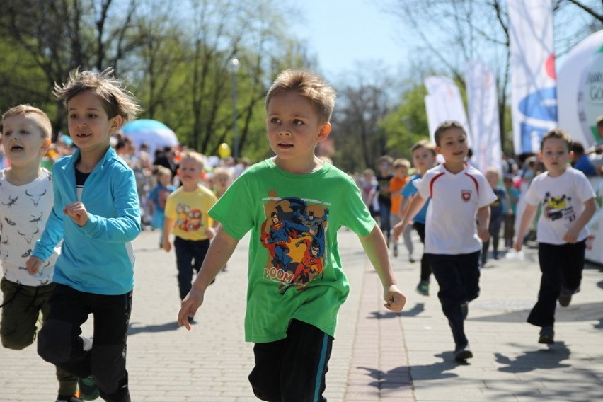 Bieg Skrzata w Parku Hallera zgromadził setki uczestników