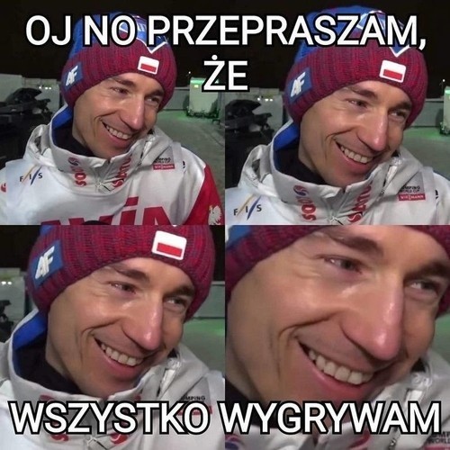 Kamil Stoch sukcesem w Pucharze Świata znów rozgrzał internet MEMY. Skoki narciarskie i śmieszne obrazki 31.01
