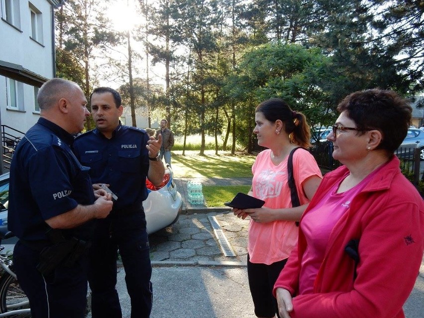 Policjanci na rowerach. Jadą, aby pomóc chorej Wiktorii ZDJĘCIA