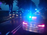 Wyrzyki. Wypadek śmiertelny na DK 64 na trasie Łomża - Jeżewo Stare. Nie żyje kierowca BMW [ZDJĘCIA]