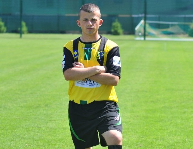 Kamil Jakubowski zaliczył udany debiut w drużynie Siarki Tarnobrzeg.